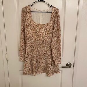 Floral Long Sleeve Dress size s Lush from Nordstrom